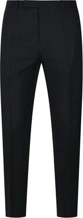 Gucci Broeken, Heren, Zwart, M, Leer, Pantalone
