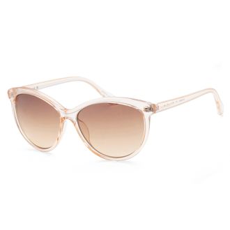 Calvin Klein Womens 58 mm Crystal Beige Sunglasses