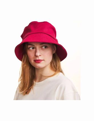 Sealskinz Womens Sealskinz Womens Lynford Waterproof Canvas Bucket Hat - Red - Size: S/M