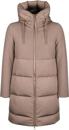 Duno Talia Winterjas - Dames - Dons jassen - Beige - L - Polyester - Jassen