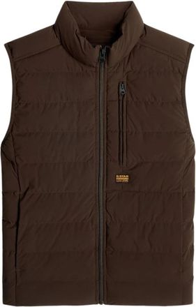 G-Star Vesten - Heren - Bodywarmers - Bruin - M - Jassen