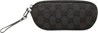 Gucci Pre-owned Vintage Pouch - Dames - Vintage Accessoires - Zwart - ONE Size - Leer - Vintage