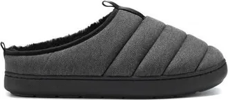 Alpine North Seaton - Insulated Puffer Slippers in Grey at Nordstrom, Size X-Large