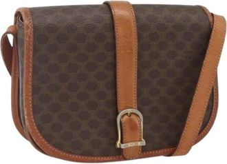 Celine Pre-owned Cross Body Bags, female, Brown, Size: ONE SIZE Pre-owned Vintage Cross Body Bag