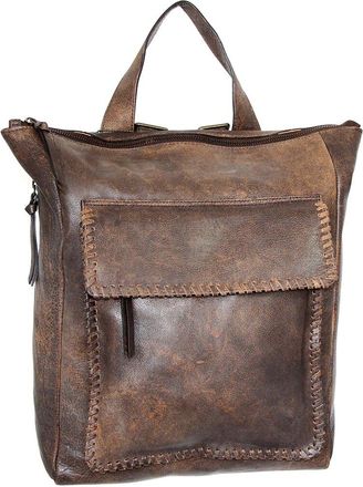 Nino Bossi Grand Aviator Leather Backpack