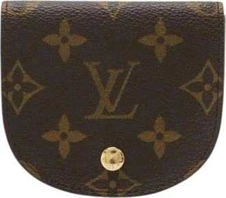 Louis Vuitton Pre-owned Monogram Coin Case - Dames - Vintage Accessoires - Bruin - ONE Size - Vintage