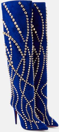 Christian Louboutin Astrilarge Botta Pika 100 knee-high boots