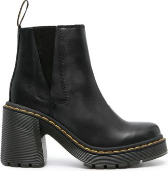 Dr. Martens Klassieke Leren Laarzen - Dames - Chelseaboots - Zwart - 41 EU - Schoenen