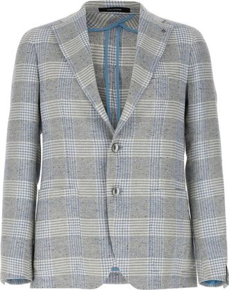 Tagliatore Montecarlo Blazer - Heren - Blazers - Blauw - XL - Katoen - Jassen