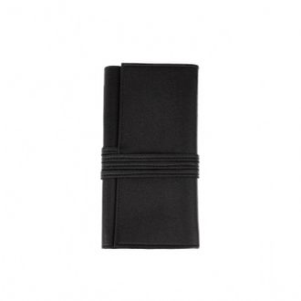 Brouk & Co Womens Abby Travel Jewelry Roll In Black