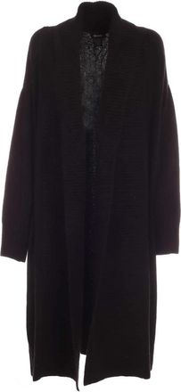 DKNY Cardigan - Dames - Vesten - Zwart - S/M - Nylon - Truien & Vesten