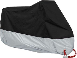 OEM Housse Moto - Oxford 210d Impermeable Anti-rayures Anti-vent Avec Oeillets Antivol Coutures Renforcees - Taille Xl
