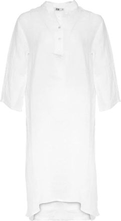 Tiffany & Co. Dames, Jurken, Wit, Maat: S/M Linnen