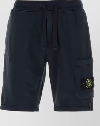 Stone Island cotton cargo shorts
