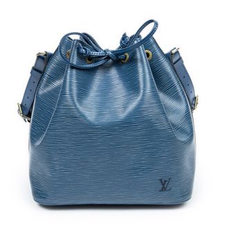Louis Vuitton Pre-owned Womens Noe PM Shoulder Bag - Blue - One Size