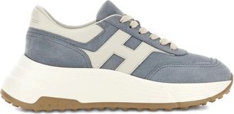 Hogan Hi-Fi leren sneakers - Blauw