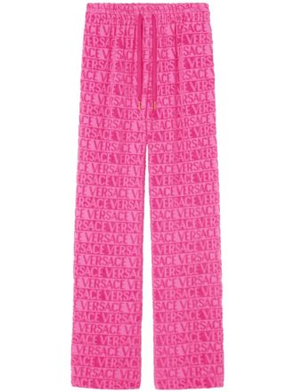 パンツ VERSACE Woman Pants Pink 10100451A08198 1PN50 Versace Outlet: virgin wool pants - Pink | Versace pants