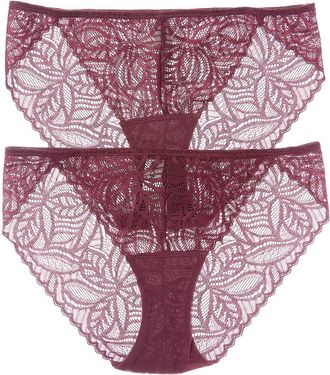 DKNY Dkny 2Pk Deco Lace Bikini