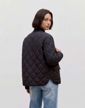 Vero Moda giacca trapuntata nera-Nero