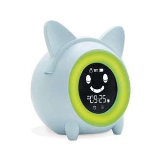 OEM Despertador Infantil Educativo Con Luz Nocturna E Indicador D&iacute;a/noche - Reloj Digital - Indicador De Temperatura - 5 Tonos De Alarma Para Un Despertar