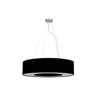 Fabrilamp Colgante Mediano Haiti 4xe27 Cromo/negro Regx65x65 Cm