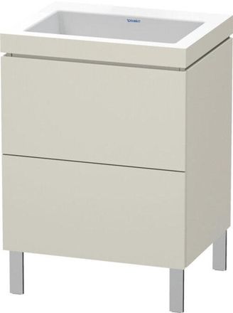 Duravit Duravit - Lavabo Para Muebles L-cube C-bonded Con Base De Pie