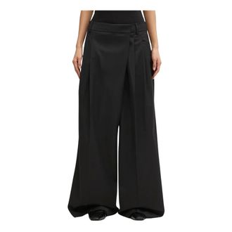 Ganni Mujer, Pantalones, Negro, Talla: L