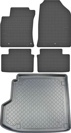 OEM Kia Ceed Cd Sw Kombi Desde 01.2020 Set - Alfombrillas De Goma Para Coche + Alfombrilla Para Maletero