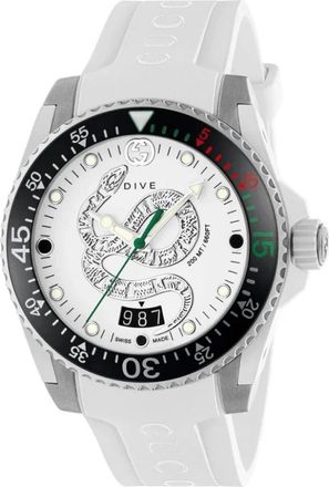 Gucci Accessoires, Heren, Zwart, ONE Size, Duikhorloge