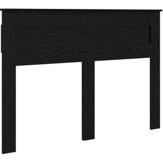 vidaXL Cabecero Roble Negro 150 Cm Madera Contrachapada Vidaxl