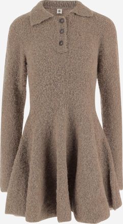 The Garment Wool Blend Dress With Collar