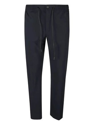 Pantaloni Torino Broek met trekkoord - Blauw