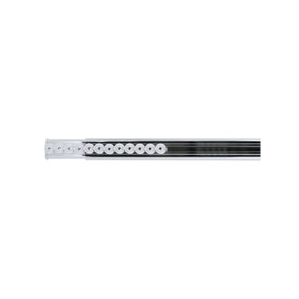 Spirella Spirella - Barra Para Cortina De Ducha O Ba&ntilde;era Extensible Sin Taladrar En Aluminio Surprise 75-125cm Gris