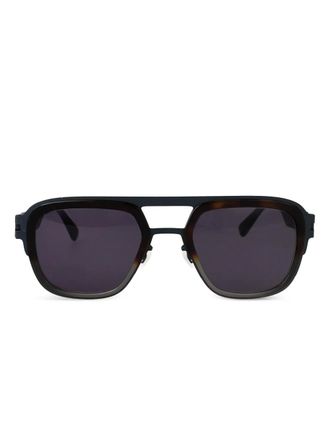 Mykita geometric-frame sunglasses - Blue