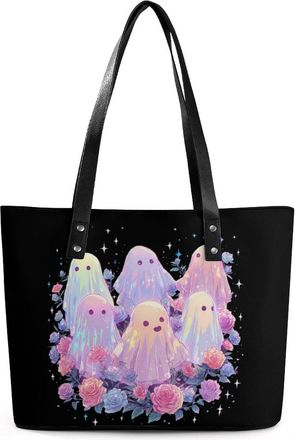 Generic Cute Ghost Tote Bags for Women Cute Shoulder Purses Handbags