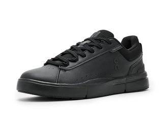 On The Roger Advantage Womens Shoes Black/Black : 10.5 M, Leather