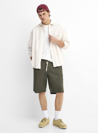 Djab Mens Stretch twill Bermuda Shorts