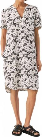 Part Two Womens Aminase Dress In Black Flower Print