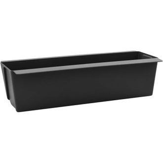 vidaXL Cajas De Flores Para Palets Euro 24 Pcs Negro Vidaxl