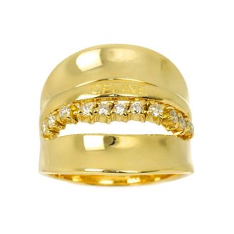 Celine Yellow Gold (18K) Band Ring (Pre-Owned)