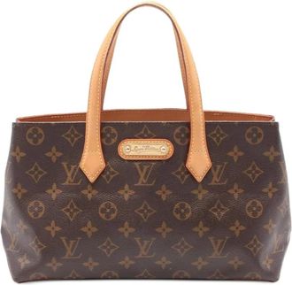 Louis Vuitton Borsa tote Wilshire PM con monogramma 2011 - Marrone