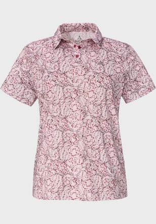 Sch&ouml;ffel Poloshirt SCH&Ouml;FFEL Hiking Polo Shirt Style Todra WMS, Damen, Gr. 36, rosa (3205, rosa), Oberstoff: 91% Polyester 9% Elasthan, V-Ausschnitt, Shirts Pol