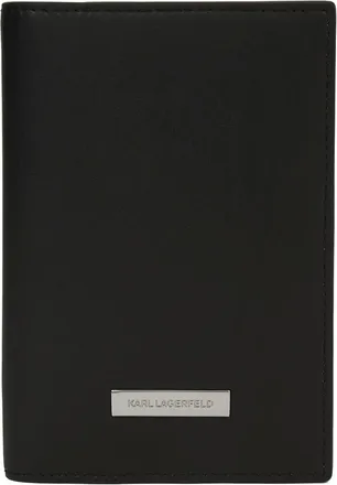 Karl Lagerfeld Custodia passaporto Ikon - Nero