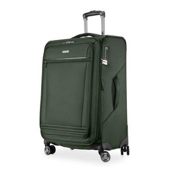 Ricardo Beverly Hills Avalon Softside 24 Checked Spinner in Juniper Green at Nordstrom