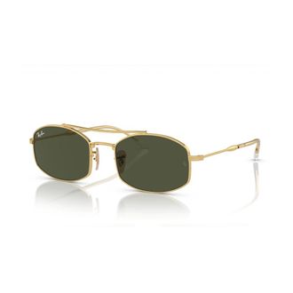 Ray-Ban Vintage Stijl Zonnebril - unisex - Zonnebrillen - Geel - 51 MM - Accessoires