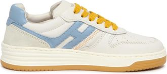 Hogan Schoenen met brede pasvorm en memory foam - Dames - Sneakers - Wit - 38 1/2 EU - Leer - Schoenen