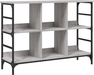 vidaXL Vidaxl - Aparador De Madera De Ingenier&iacute;a Gris Sonoma 102x32x73,5 Cm