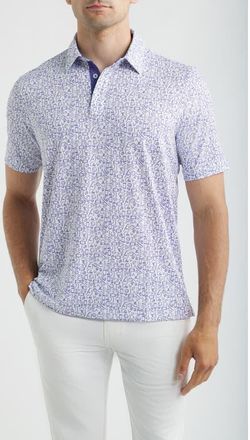 Johnston & Murphy XC+ Performance Game Day Polo in Purple at Nordstrom, Size Xxx-Large
