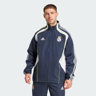 adidas adidas Performance Mens Real Madrid UBP Track Top - Blue - Size 2XL