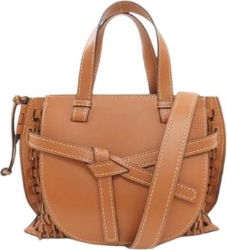 Loewe Pre-owned Handbags, female, Brown, Size: ONE SIZE Pre-owned Tote bag